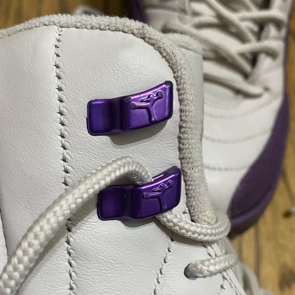 Air Jordan 12 Retro Pro Purple Sneakers - Picture 6 of 14
